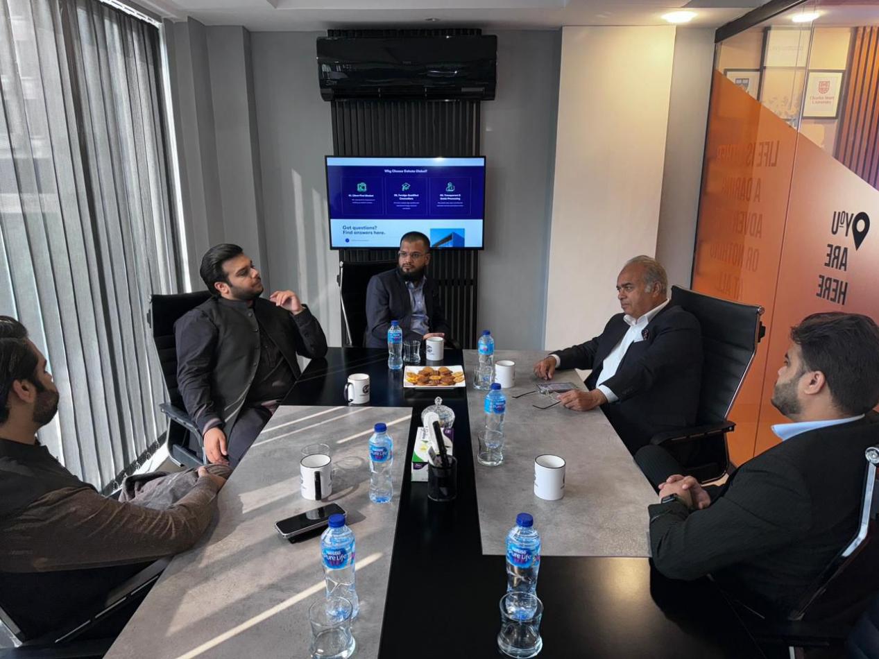 Ulster University Country Director Mr. Tegh Visits Gohata Global