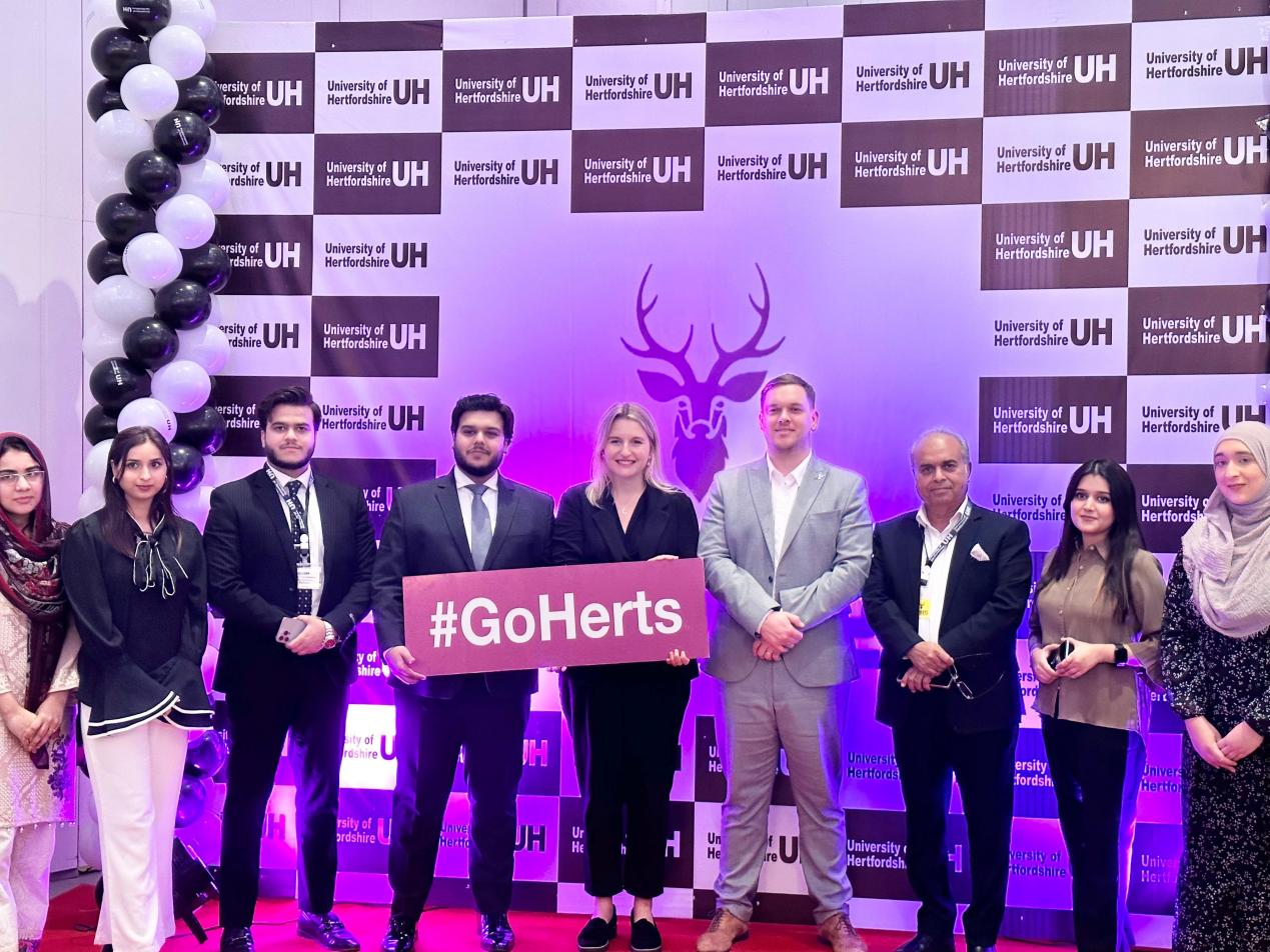 Gohata Global Team at University of Hertfordshire Event, Lahore