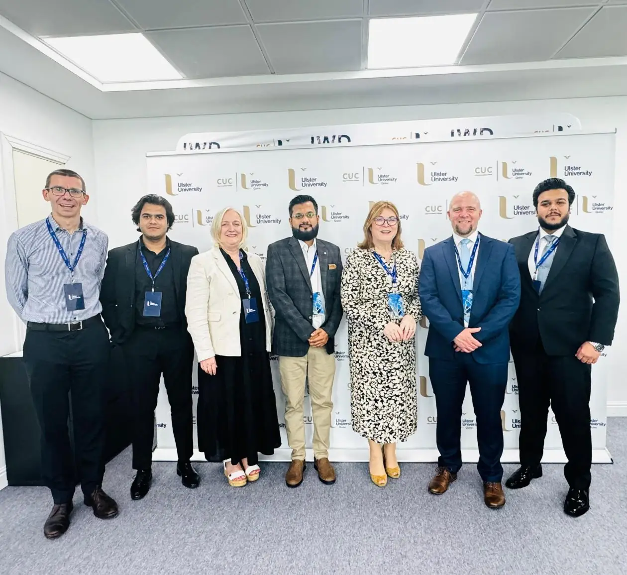 Gohata Global Directors at CUC Ulster University Event, Qatar
