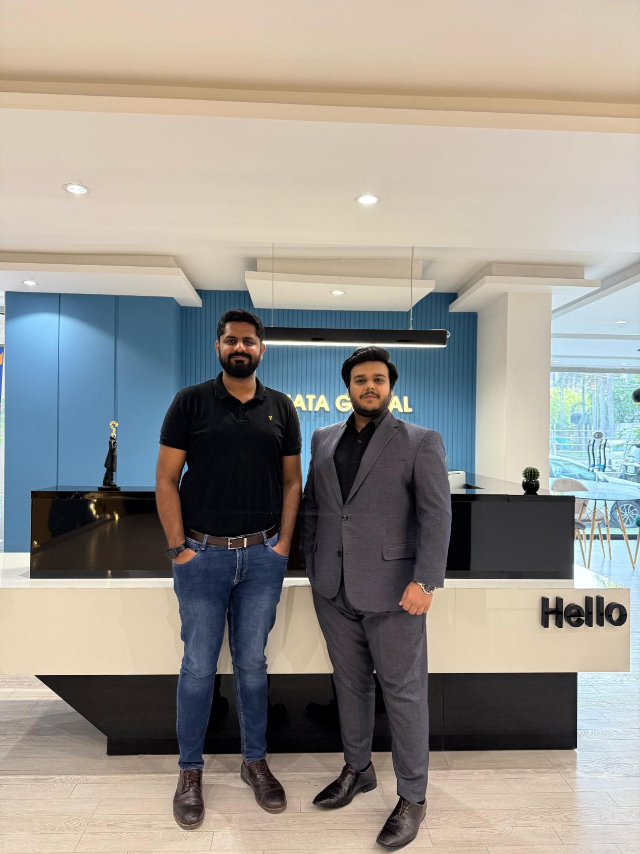 NTU Country Head Mr. Saad Masood at Gohata Global Gulberg Office