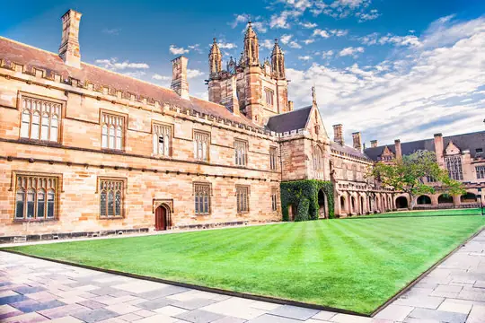 University campus in Australia